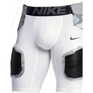 Nike Pro Combat Padded Compression Shorts Hyperstrong Men Size XL White
